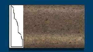 Плинтус пробковый ArtCorkDesing С 105 (Колер 7) 18x45x910 мм в Новосибирске