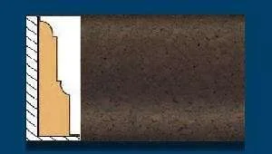 Плинтус пробковый ArtCorkDesing С 103 (Колер 19) 12х65х910 мм в Новосибирске
