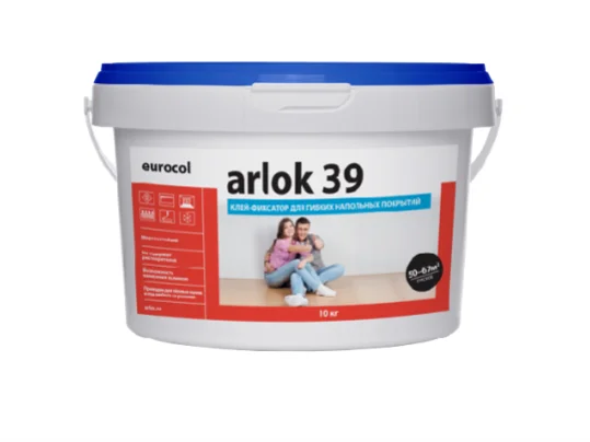 Клей Arlok 39 (10 кг) 150-200 г/м2, фиксатор против сдвигов в Новосибирске