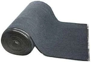 Влаговпитывающая дорожка Арте Ребристая 7 мм Серый (1,2м) в Новосибирске