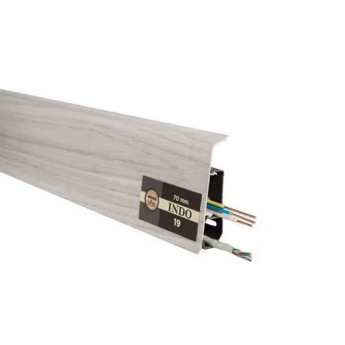 Плинтус пластиковый Arbiton INDO70 19 Дуб Онтарио 2,5 м в Новосибирске