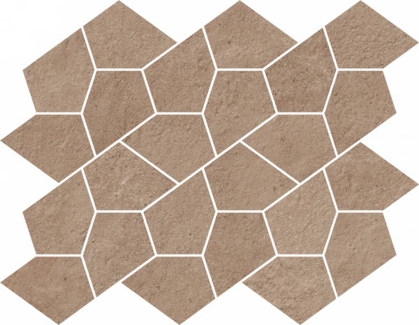 Керамогранит Italon Этернум Голд Мозаика Калейдо 35.6х27.6 (Натуральная) в Новосибирске