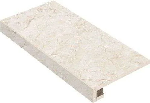 Керамогранит Italon Контемпора Пур 33x120 ступень угловая левая в Новосибирске