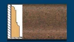 Плинтус пробковый ArtCorkDesing С 103 (Колер 11) 12х65х910 мм в Новосибирске