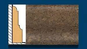 Плинтус пробковый ArtCorkDesing С 103 (Колер 10) 12х65х910 мм в Новосибирске