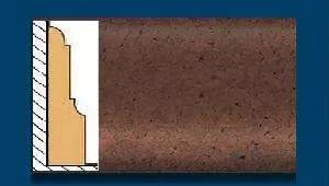 Плинтус пробковый ArtCorkDesing С 103 (Колер 13) 12х65х910 мм в Новосибирске