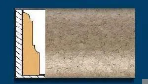 Плинтус пробковый ArtCorkDesing С 104 (Колер 6) 12x40x910 мм в Новосибирске