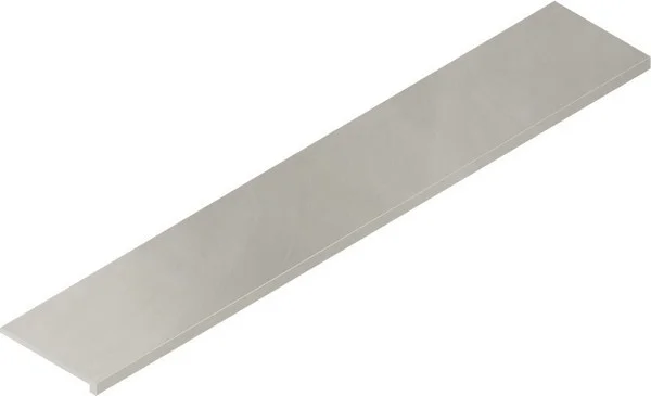 Керамогранит Italon Континуум Сильвер Ступень Фронт 33х160 (Натуральная) в Новосибирске