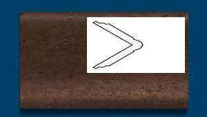 Угол пробковый наружный ArtCorkDesign С 303 Колер 14 в Новосибирске