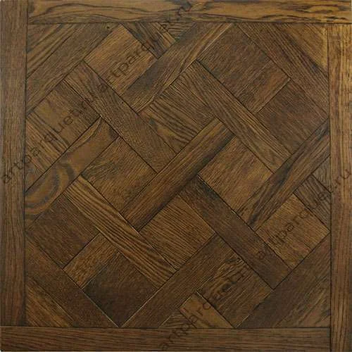 Модульный паркет Кочанелли Версаль Дуб Омбра 600*600*15 мм фаска в Новосибирске