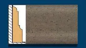 Плинтус пробковый ArtCorkDesing С 104 (Колер15) 12x40x910 мм в Новосибирске