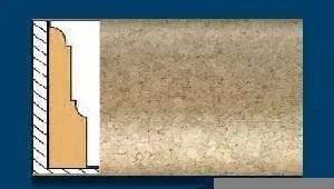 Плинтус пробковый ArtCorkDesing С 103 (Колер 4) 12х65х910 мм в Новосибирске