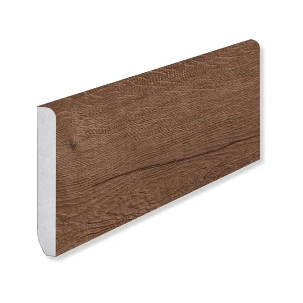 Кварцевый плинтус Fargo 81996-6 Дуб Южная Ночь градиент 80х11х2200 мм в Новосибирске