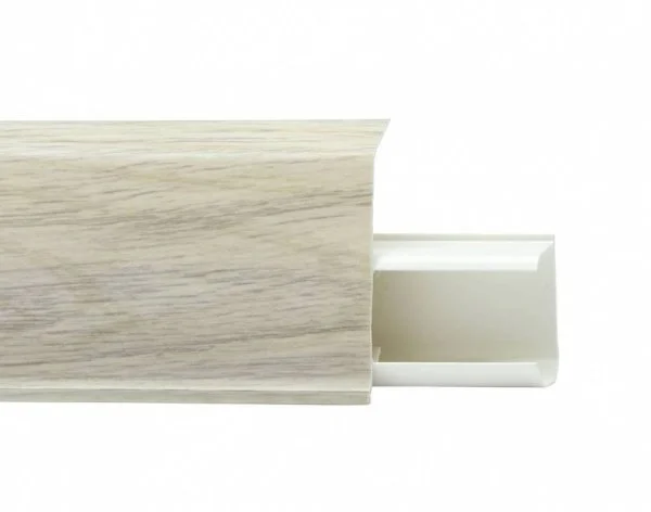 Пластиковый плинтус Royce №526 Дуб Орегон (55х23х2200мм) в Новосибирске