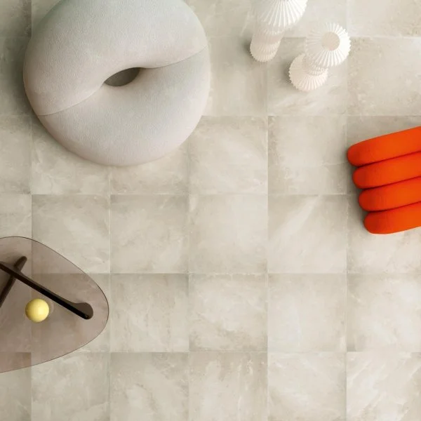 Керамогранит Coliseum Ривьера Уайт 60х60 (Натуральный и Реттифицированный) в Новосибирске