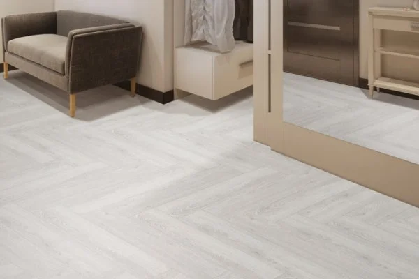Виниловый пол Floor Factor Herringbone White Smoke Oak в Новосибирске