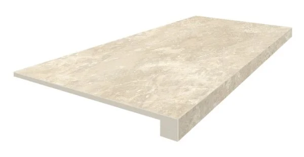 Керамогранит Coliseum Да Винчи Беж Ступень фронтальная (Натуральный, 33х60) в Новосибирске