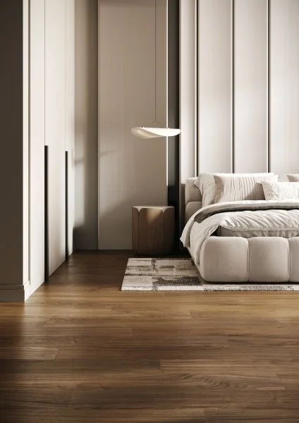 Паркетная доска Quartz Parquet Классик 5 мм Орех Американский 400-29 в Новосибирске