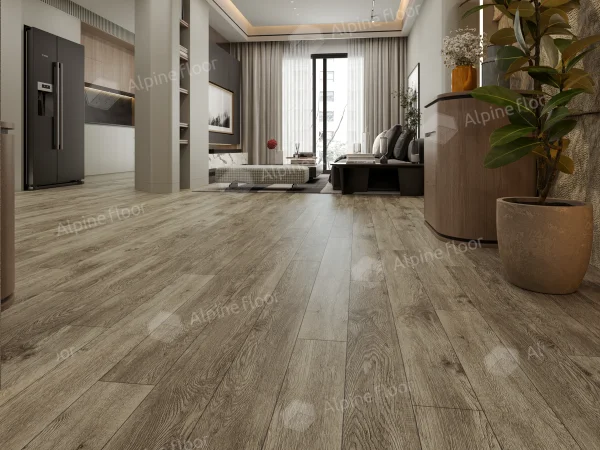 Каменно-полимерная плитка Alpine Floor Grand Sequoia Village Венге Грей ECO 11-807 4мм, 43 класс в Новосибирске