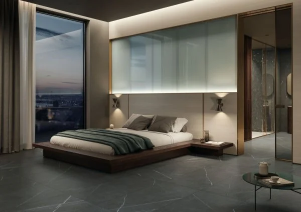 Керамогранит Italon Метрополис Империал Блэк 60х120 (Натуральная и Реттифицированная) в Новосибирске