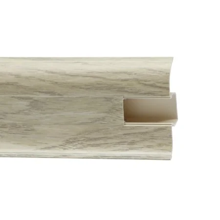 Пластиковый плинтус Royce №853 Дуб Супрема (58х22х2200мм) в Новосибирске