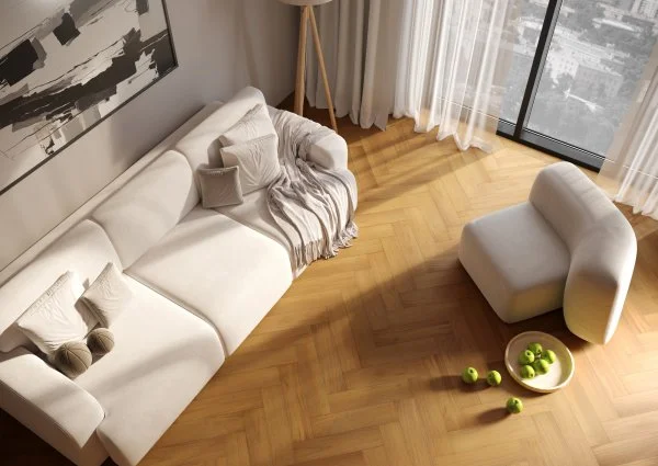 Паркетная доска Quartz Parquet Штучный паркет Тик Южноамериканский 44-400-71 в Новосибирске