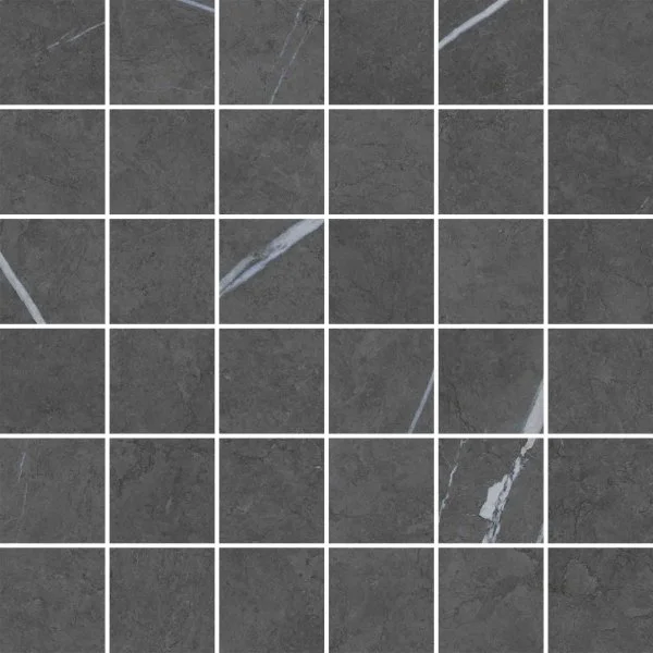 Керамогранит Italon Метрополис Империал Блэк Мозаика 30х30 (Натуральная) в Новосибирске