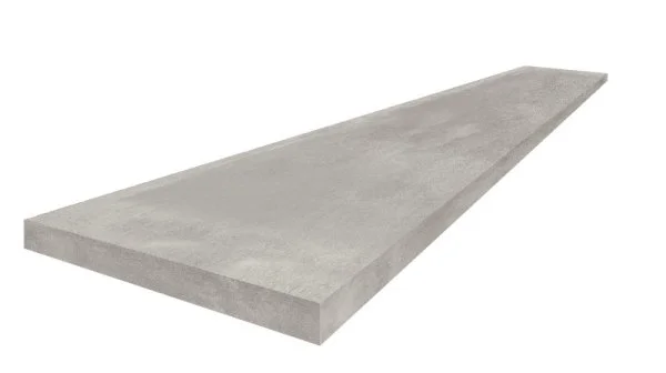 Керамогранит Coliseum Экспо Грэй Ступень угловая левая (Натуральный, 33х60) в Новосибирске