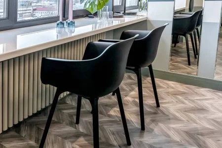 Пробковое покрытие CorkStyle Chevron Silver в Новосибирске