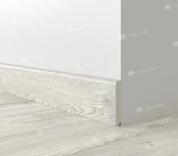 Кварцевый плинтус Alpine Floor Parquet Light 13-11 Снежный в Новосибирске
