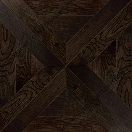 Модульный паркет Kochanelli Квадро Дуб Темный 441х441х15 мм в Новосибирске