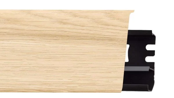 Плинтус пластиковый Arbiton INDO70 153 Дуб Янки 2,5 м в Новосибирске