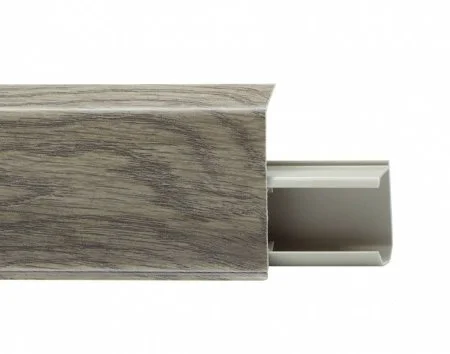 Пластиковый плинтус Royce №532 Дуб Рустикальный (55х23х2200мм) в Новосибирске