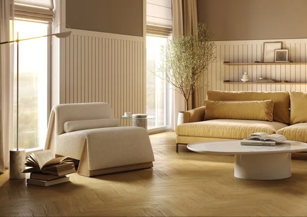 Паркетная доска Quartz Parquet Штучный паркет Дуб Рейн 44-33429 в Новосибирске