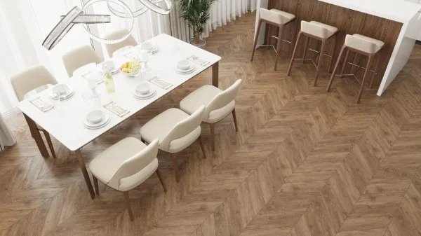 Кварц-виниловая плитка Alpine Floor Chevron Гевуина ECO 20-10 (2,5 мм. 43 класс) в Новосибирске