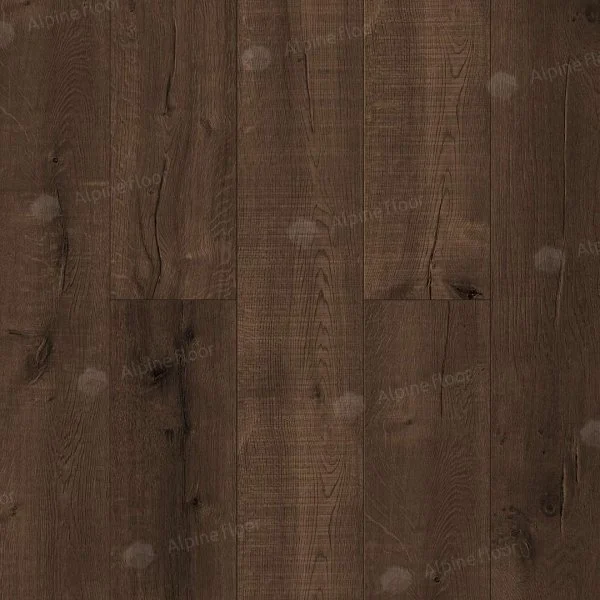 Каменно-полимерная плитка Alpine Floor Real Wood Дуб Мокка ECO 2-2, 6 мм 43 класс в Новосибирске