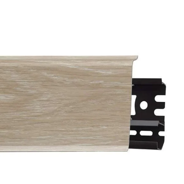 Плинтус пластиковый Arbiton INDO70 42 Дуб Песочный  2,5 м в Новосибирске