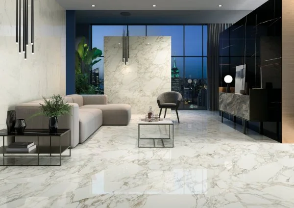 Керамогранит Italon Шарм Делюкс Арабескато Уайт 80х160 (Люкс и реттифицированная) в Новосибирске