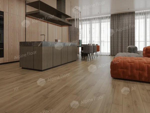 Каменно-полимерная плитка Alpine Floor Grand Sequoia Village Вайпуа ECO 11-1907 4мм, 43 класс в Новосибирске