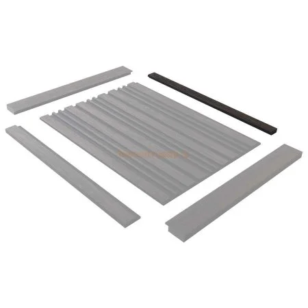 Финишный молдинг LF124B BR395K левый декорированный (31х12х2700мм) в Новосибирске