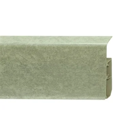 Пластиковый плинтус Royce №339 Мрамор Светлый (80х24х2200мм) в Новосибирске