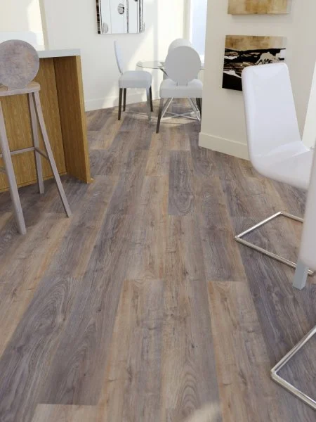 Кварц-виниловая плитка FineFloor Light Дуб Борда FF-1333 в Новосибирске