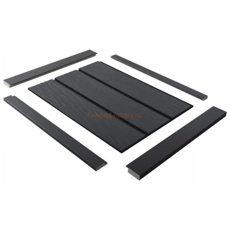 Финишный молдинг LF124A GR15K правый декорированный (42х12х2700мм) в Новосибирске