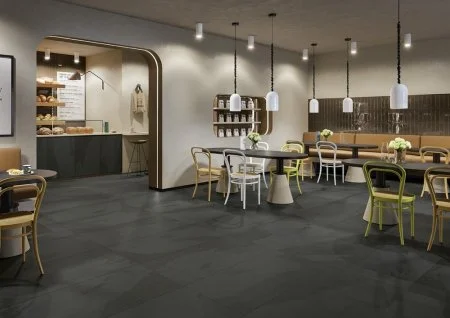 Керамогранит Coliseum Ардезия Блэк 60х120 (Натуральный и Реттифицированный) в Новосибирске