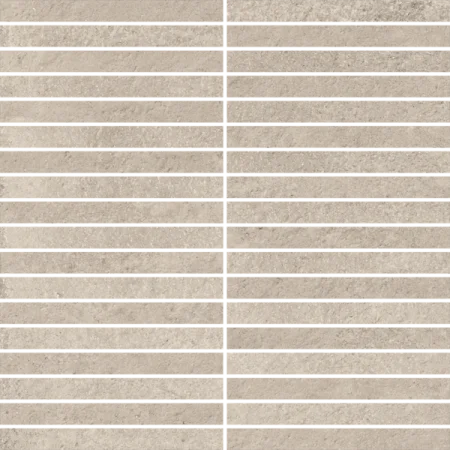 Керамогранит Italon Этернум Крим Мозаика Стрип 30х30 (Натуральная) в Новосибирске