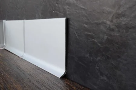 Алюминиевый плинтус ЭлитПроф Анодированный Плоский (60х11х2500 мм) в Новосибирске