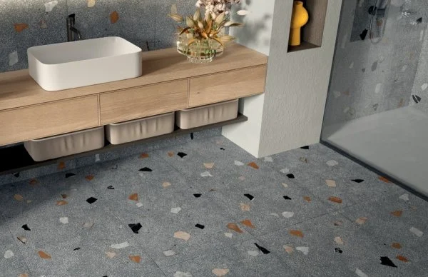 Керамогранит Coliseum Палладио Блэк 60х120 (Натуральный и Реттифицированный) в Новосибирске