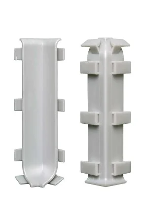 Внутренний угол Bonkeel ПЛ100 серый (ПВХ) в Новосибирске