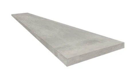 Керамогранит Coliseum Экспо Грэй Ступень угловая правая (Натуральный, 33х60) в Новосибирске