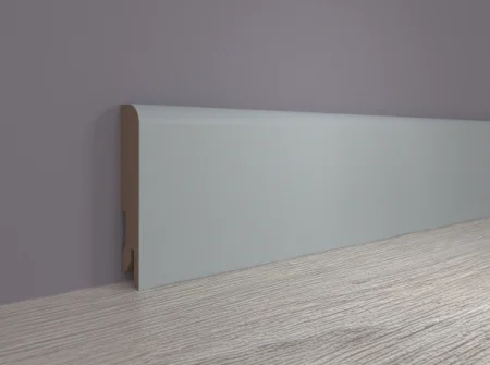 Плинтус MDF Bonkeel 24067 Скай Грей (80х16х2400 мм) в Новосибирске